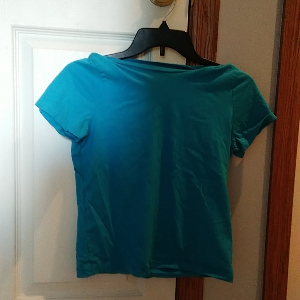 A blue shirt